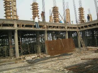 pembangunan gedung SDN Pondok Kacang Timur 2 dan 5