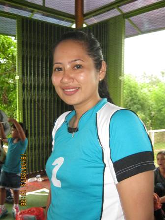 Vera Febriana - Ibu Lurah Kelurahan Cirendeu - Kapten Tim Volley Ball Kec. Ciputat Timur