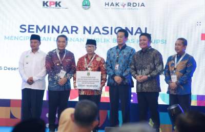 Pj Gubernur Banten Al Muktabar : Sangat Penting, Pelayanan Publik Prima dan Bebas Korupsi