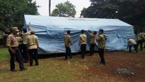 Dinsos Beri Pelatihan Shelter untuk Tagana