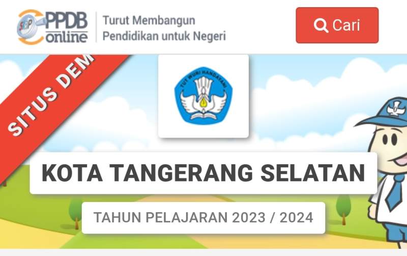 PPDB TA. 2023/2024 Kota Tangsel Siap Dilaksanakan   