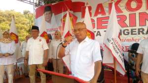  Ketua Dewan Pimpinan Daerah (DPD) Partai Gerindra Banten, Desmon J Mahesa 