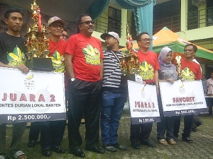 Dua Pejabat Banten Ajak Masyarakat untuk Lestarikan Durian Lokal Khas Banten