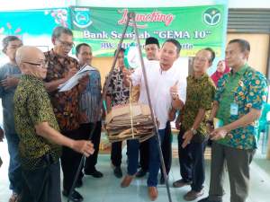 launching Bank Sampah Gema 10 di Perumahan Pondok Maharta, Pondok Kacang Timur, Kecamatan Pondok Aren.