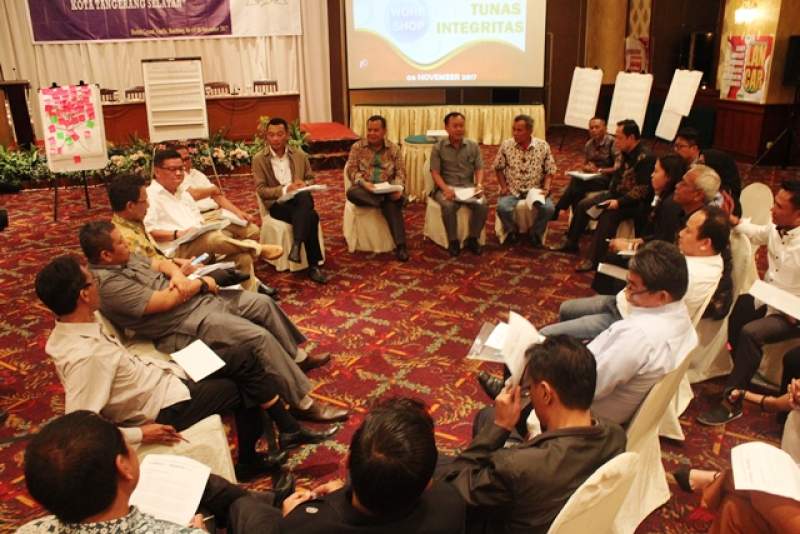 KPK Gelar Workshop Tunas Integritas Bersama Pimpinan Dan Anggota DPRD Tangsel