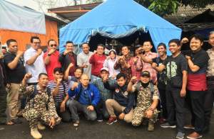 Anggota DPRD Dapil Ciputat saat kunjungi perumahan Graha Permai Ciputat.