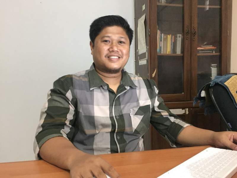 Anggota KPU Kota Tangsel, Achmad Mudjahid Zein.
