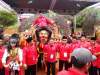 Di Tangsel, Parade Budaya HUT Ke 45 PDIP Berlangsung Meriah
