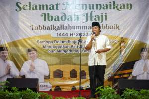 Lepas Kloter 2 Provinsi Banten, Al Muktabar: Semoga Menjadi Haji Mabrur