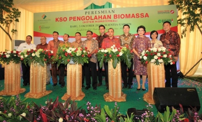 Pengolahan Biomassa Hidrotermal Pertama di Indonesia