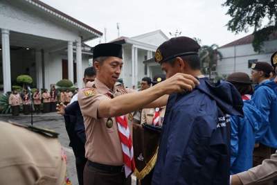 Pramuka Kota Bogor Berangkat ke World Scout Jamboree di Korsel dan Raimuna Nasional