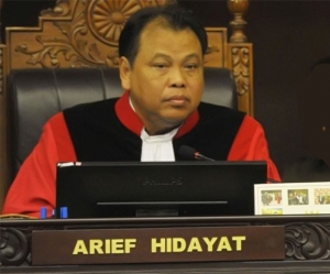 Ketua MK Arief Hidayat