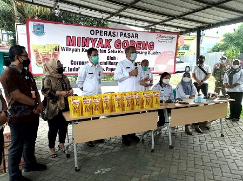 IKPP Operasi Pasar Minyak Serentak di 6 Kecamatan Tangsel