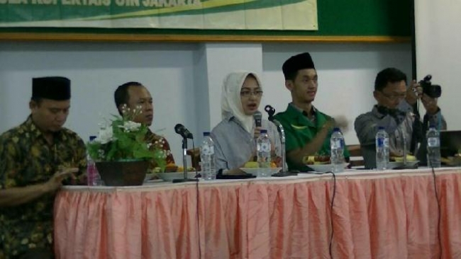 Seminar di UIN Syarif Hidayatullah oleh GP Ansor