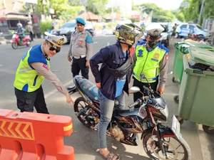 Polres Tangerang Tertibkan Pengguna Knalpot Brisik