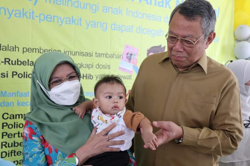 Bulan Imunisasi Anak dimulai, Benyamin Targetkan 100 ribu Lebih Anak di Tangsel Terima Imunisasi