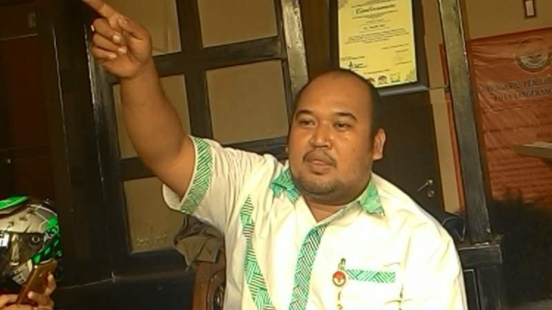 Komisioner Panitia Pengawas Pemilu (Panwaslu) Kota Tangerang Selatan (Tangsel), Muhamad Acep