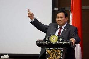 Menhan Prabowo Beri Pengarahan HIPMI di Lemhannas tentang Pemantapan Nilai-Nilai Kebangsaan