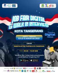 Job Fair di Tangerang Digital Festival Diserbu Ratusan Pencari Kerja