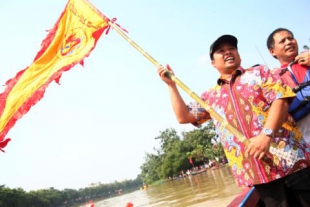 Boen Tek Bio, Gelar Perlombaan Perahu Naga 2014