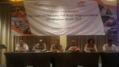 ⁠⁠⁠Arus Mudik 2017 Diprediksi Naik 6,1%, ASTRA Infra Toll Road&#039; Tangerang-Merak Siapkan Layanan Lebaran