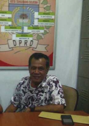 Ketua Komisi II DPRD Tangsel Bambang Triyadi