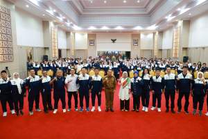 Pj Gubernur Al Muktabar Bangga, Kontingen Provinsi Banten Peringkat ke-4 Fornas VII 2023