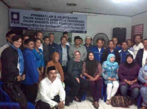 Pembekalan dan Silaturrahmi Caleg DPRD kota dan Prov. Banten