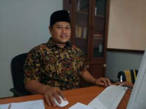 Komisioner KPU Kota Tangsel, Achmad Mudjahid Zein