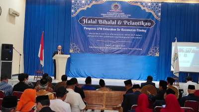 DPC LPM Kecamatan Ciledug, Gelar Halal Bihalal Dan Lantik Pengurus LPM Kelurahan