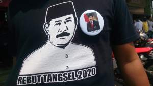 Massa Berkaos &#039;Rebut Tangsel 2020&#039; Daftarkan Muhamad Maju Pilwalkot Tangsel di PDIP