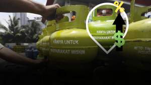 Warga Jabar Keluhkan Kenaikan Harga Gas Elpiji 3kg (Foto: CNN Indonesia / suara jabar) Ilustrasi : Sasa/dt