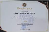 Pj Gubernur Banten Al Muktabar Raih Penghargaan Penataan Ruang