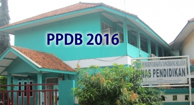 Penerimaan Peserta Didik Baru (PPDB) Tahun 2016