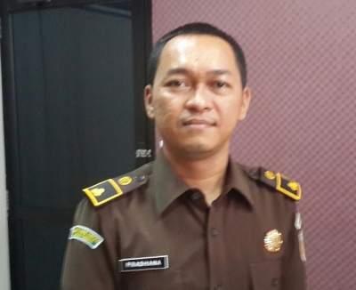 Kepala Seksi Pidana Umum Kejari Kabupaten Tangerang Pradhana 