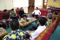 Suasana pertemuan Wakil Walikota Tangerang, H Sachrudin dengan BTWI  Kota Tangerang