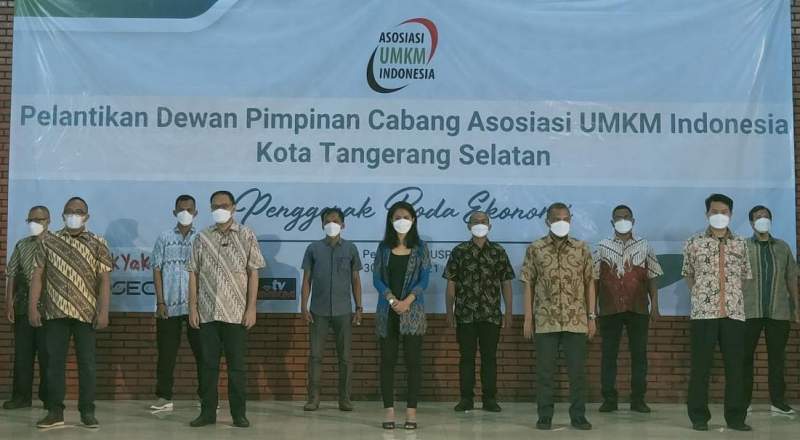 Asosiasi UMKM Indonesia Cabang Tangsel Resmi Dilantik