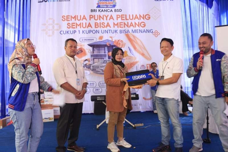 Manjakan Nasabah, PHS BRI KC Tangerang Selatan Siapkan 27 ltem Hadiah