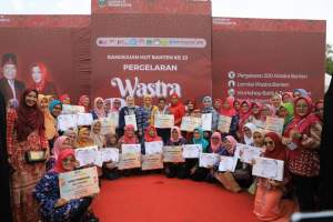 Kota Tangerang Borong 11 Penghargaan pada Lomba TP PKK Tingkat Provinsi Banten