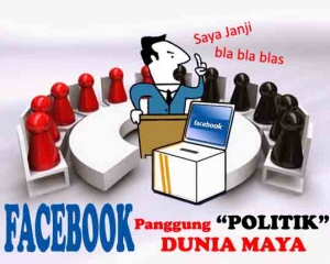 Facebook Ikut Berpolitik Ria