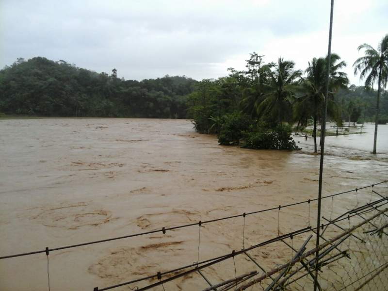 Kondisi Banjir di Kabupaten Lebak