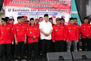 Hadiri Pelantikan DPW Kembang Latar Provinsi Banten, Benyamin Davie : Kerja Sama Membangun Kolaborasi yang Baik