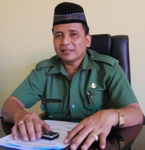 Kepala Dinas Sosial Ketenagakerjaan dan Transmigrasi (Disnakertrans) Kota Tangsel, H Purnama Wijaya