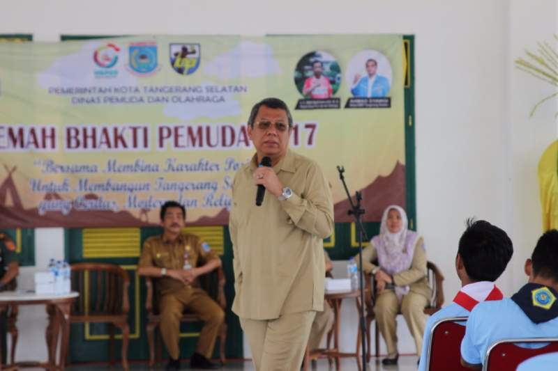 Forum Pemuda Banten Dispora Tangsel Gelar Kemah Bhakti Pemuda