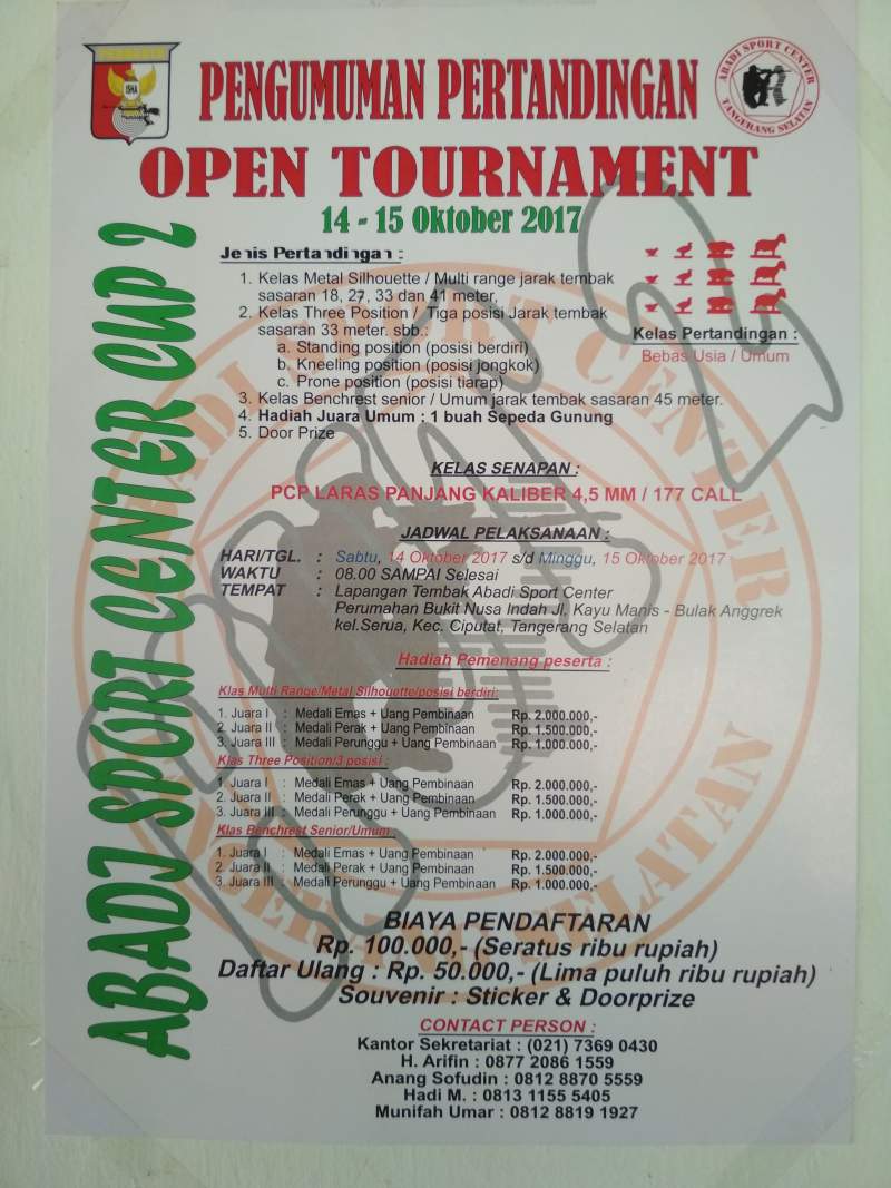 Abadi SC Gelar Open Shooting Tournament
