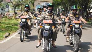 Satpol PP Rutin Gelar Patroli Patuh Perda di Puspemkab Tangerang