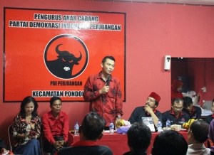 PAC PDIP Pondok Aren Dukung Penuh Pencalonan Tb Bayu Murdani Pada Pilkada 2015