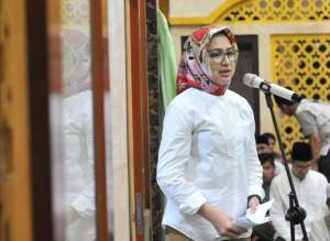 Tarling Di Masjid Nurul Iman, Airin Ajak Masyarakat Tingkatkan Ukhuwah Islamiyah