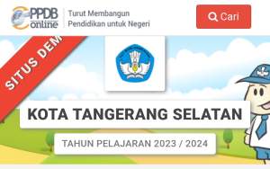 PPDB TA. 2023/2024 Kota Tangsel Siap Dilaksanakan   