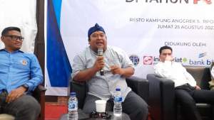 Kepala Diskominfo Tangsel, Tb Asep Nurdin paparkan bahaya hoaks jelang Pemilu 2024.